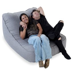 Chaise Lounge Hannah - Puff Feito em Tecido - 6