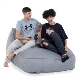 Chaise Lounge Hannah - Puff Feito em Tecido - 4