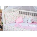 Ver imagem 2 de Kit Berço Protetor Lateral Ursinha Baby Rosa Menina 8 Peças