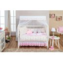 Ver imagem 4 de Kit Berço Protetor Lateral Ursinha Baby Rosa Menina 8 Peças