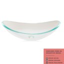 Ver imagem 5 de Cuba de Vidro Apoio Incolor Oval Glass Mosaic Transparente