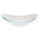 Ver imagem 2 de Cuba de Vidro Apoio Incolor Oval Glass Mosaic Transparente