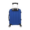 Ver imagem 2 de Mala de Bordo Abs 4 Rodas Action Fortt Azul - Mab02-az