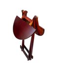 Ver imagem 6 de Mesa de Bistrô Dobrável 60x60 Imbuia Bar Restaurante Lanchonete Marrom