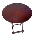 Ver imagem 7 de Mesa de Bistrô Dobrável 60x60 Imbuia Bar Restaurante Lanchonete Marrom