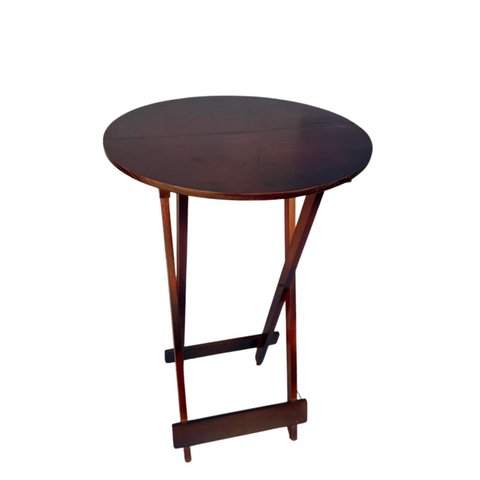 Mesa de Bistrô Dobrável 60x60 Imbuia Bar Restaurante Lanchonete Marrom
