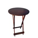 Ver imagem 1 de Mesa de Bistrô Dobrável 60x60 Imbuia Bar Restaurante Lanchonete Marrom