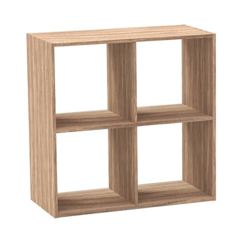 Estante Cubo Nicho Organizador em Madeira