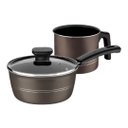 Ver imagem 1 de Caneco Leiteira Panela Tramontina Pequena 18cm Sicília Preto