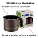 Ver imagem 3 de Caneco Leiteira Panela Tramontina Pequena 18cm Sicília Preto