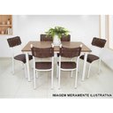 Ver imagem 5 de Pé para Mesa Jantar Retangular 1,50 para Tampo de Vidro Branco Ql