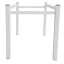 Ver imagem 2 de Pé para Mesa Jantar Retangular 1,50 para Tampo de Vidro Branco Ql