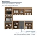 Ver imagem 7 de Cozinha 5 Peças 10 Portas Torre Quente 100% MDF Mista