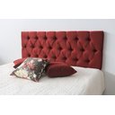 Ver imagem 1 de Cabeceira Estofada Queen 160x60cm Na Cor Bordô - Elegância e Charme Para o Seu Lar