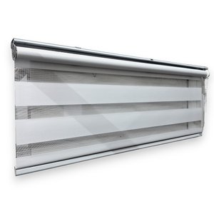 Cortina Persiana Double Vision Largura 1,50 X 1,30 Altura Sofisticada para Ambientes Internos