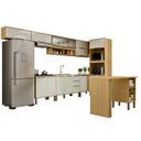Ver imagem 2 de Cozinha Modulada Verace 9 Peças com Balcão Ilha
