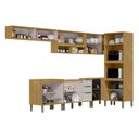 Ver imagem 4 de Cozinha Modulada Verace 9 Peças com Balcão Ilha