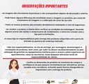 Ver imagem 3 de Kit 8 Chapinhas Chapa Reta Fixação Pés Palito Rosca 5/16 Preto Gran Belo Produtos indicados para fix