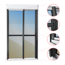 Ver imagem 3 de Porta Correr Integ.2F.Móv.220 x 180 Elite c/Fecho Autom V.Ref.Mix Preto Brimak