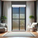 Ver imagem 2 de Porta Correr Integ.2F.Móv.220 x 180 Elite c/Fecho Autom V.Ref.Mix Preto Brimak