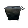 Caixa de Contenção em Polietileno com Grelha Separadora,tampa e Rodas - 300 Litros - 2