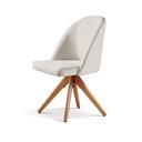 Ver imagem 2 de Cadeira Decorativa Giratória para Sala de Estar Lua