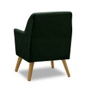 Ver imagem 5 de Poltrona Decorativa Bordada Magali Veludo Verde Folha Lansofbr