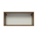 Ver mais imagens de Armário Aéreo 70 cm 1 Porta Rustic/Branco Veludo Lux Madesa