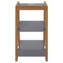 Ver imagem 5 de Mesa Lateral Apoio Centro Loft Cinza Natture Líder Design