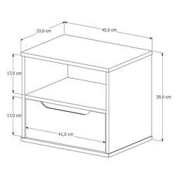 Cabeceira Ripada Box Casal/queen com Led e 2 Mesas - 4