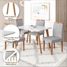 Conjunto Mesa 120x80 com 4 Cadeiras Fortaleza Uno - 6