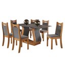 Ver imagem 2 de Mesa de Jantar Retangular Buenos Aires com 6 Cadeiras Dalas Yescasa