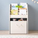 Ver imagem 1 de Livreiro Com Baú Organizador Petúnia 100% Mdf