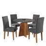 Conjunto Mesa de Jantar Redonda Spirit com 4 Cadeiras - 2