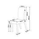 Ver imagem 4 de Conjunto Mesa de Jantar Redonda Spirit com 4 Cadeiras