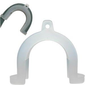 Suporte Curva para Mangueira Saída Água Máquina de Lavar Universal | Ledmang