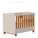 Ver imagem 3 de Berço Apolo 2 em 1 Pés de Madeira 100% MDF para Colchão 130x70