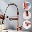 Ver imagem 5 de Torneira de Cozinha Gourmet Rose Luxo Monocomando Aço Inox 304 - Brinovar