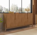 Ver imagem 1 de Aparador Buffet Sala Lizz 170cm Marrom
