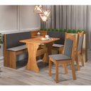 Ver imagem 1 de Canto Alemão Bueno com 2 Cadeiras Dalas