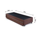 Ver imagem 7 de Bicama Solteiro King 96x203x28cm Suede e Colchão Auxiliar D23 78x188x12cm Ecoline B&G