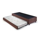 Ver imagem 1 de Bicama Solteiro King 96x203x28cm Suede e Colchão Auxiliar D23 78x188x12cm Ecoline B&G