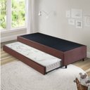 Ver imagem 2 de Bicama Solteiro King 96x203x28cm Suede e Colchão Auxiliar D23 78x188x12cm Ecoline B&G