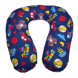 Almofada Para Carro Apoio De Cabeça E Pescoço Bebe Happy Line Almofada de Pescoço Infantil ursos - 1