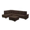 Ver imagem 2 de Sofá de Canto 9 Lugares com Puff Leblon