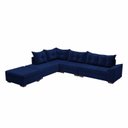 Ver imagem 7 de Sofá de Canto 9 Lugares com Puff Itapema