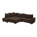 Ver imagem 6 de Sofá de Canto 9 Lugares com Puff Itapema