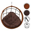 Ver imagem 3 de Balanço Ninho Suspenso em Corda Náutica Almofada Impermeável