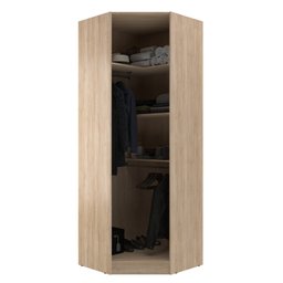 Guarda Roupa Modulado Canto Oblíquo 1 Porta San Diego - 2