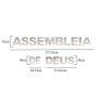 Palavra em Acrílico Espelhado - "assembleia de Deus" Prata - 2